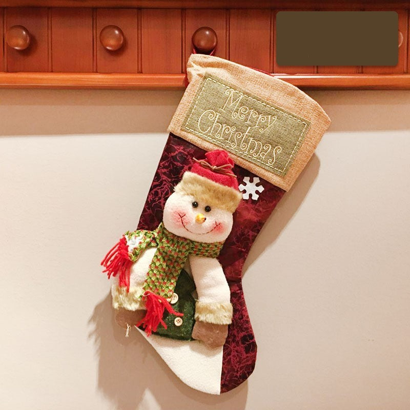 Chaussettes de Noël décoratives