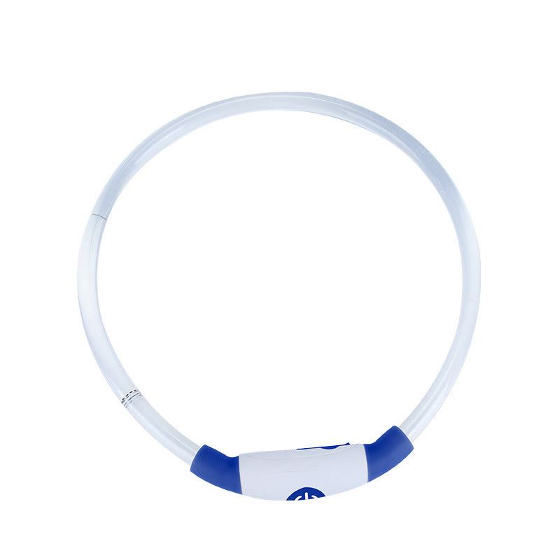 Collier lumineux pour chats et chiens à LED, rechargeable par USB – Collier de sécurité lumineux qui brille dans le noir pour vous et votre animal de compagnie.