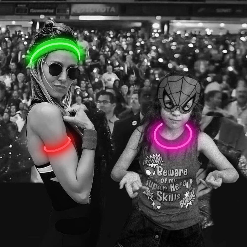Collier lumineux pour chats et chiens à LED, rechargeable par USB – Collier de sécurité lumineux qui brille dans le noir pour vous et votre animal de compagnie.