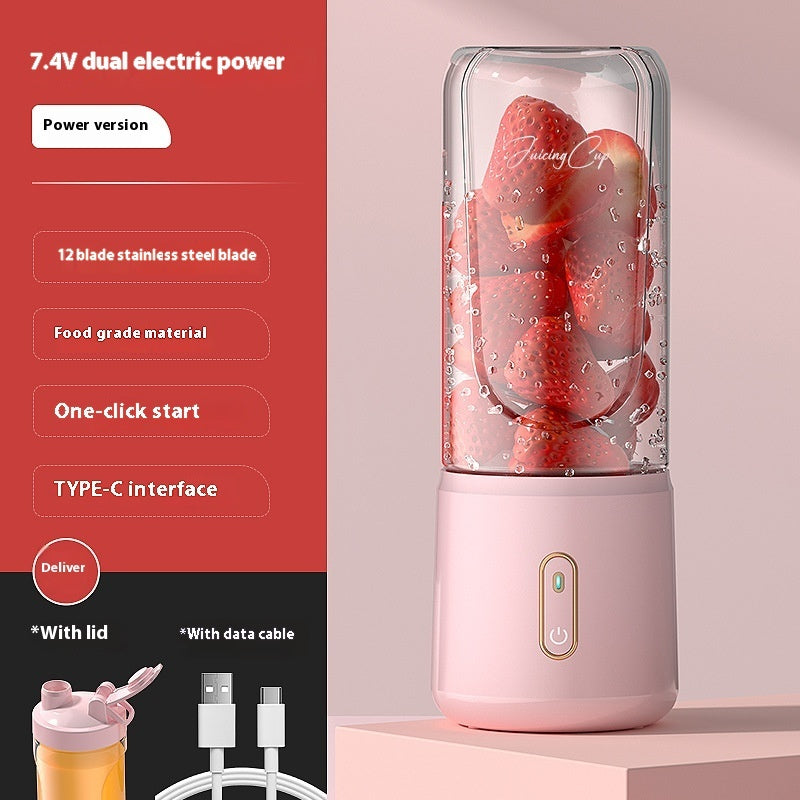 Mixeur portable rechargeable avec gobelet à jus