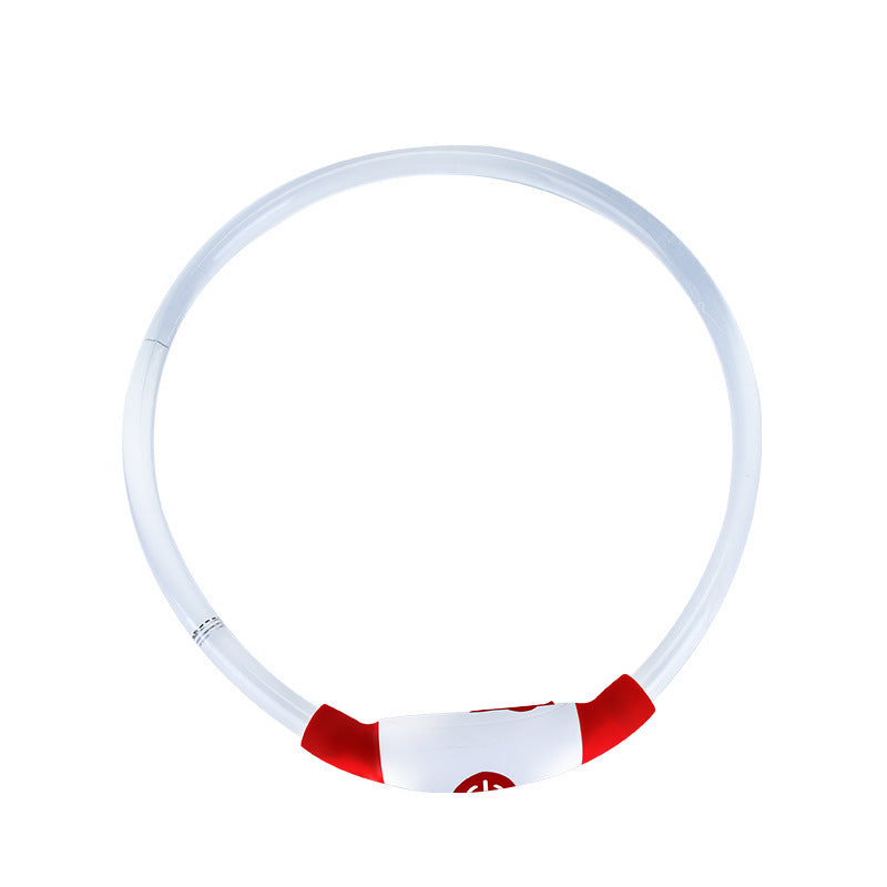 Collier lumineux pour chats et chiens à LED, rechargeable par USB – Collier de sécurité lumineux qui brille dans le noir pour vous et votre animal de compagnie.