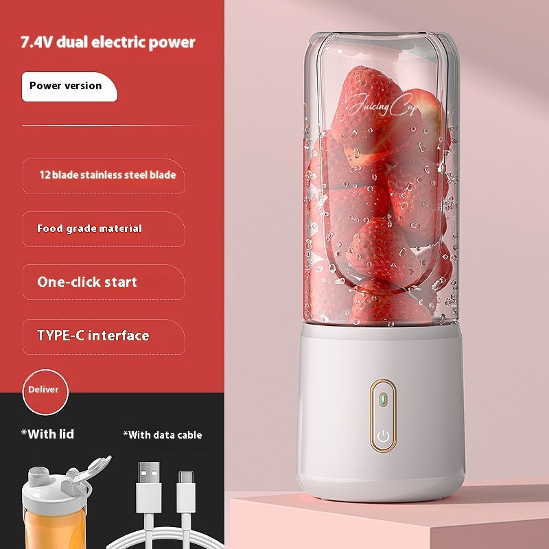 Mixeur portable rechargeable avec gobelet à jus