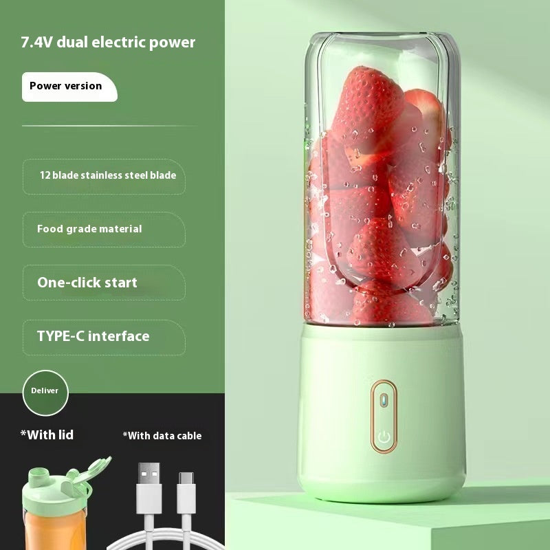 Mixeur portable rechargeable avec gobelet à jus